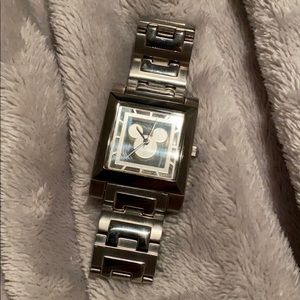 Disney Time Works Men’s Stainless Mickey Watch